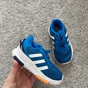 Toddler Boy Adidas Blue Sneakers- Size 5K